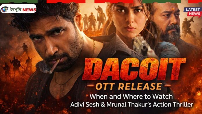 Adivi Sesh & Mrunal Thakur’s Action