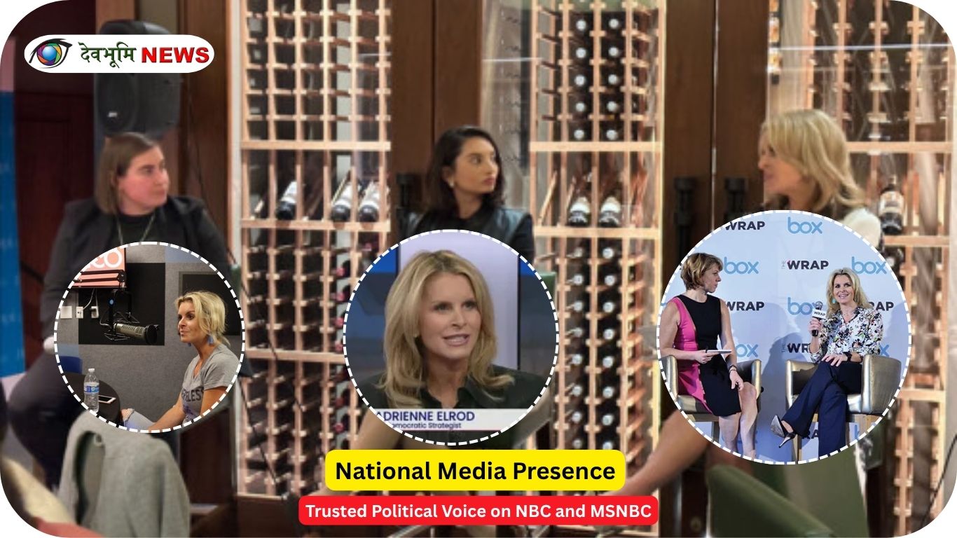 Adrienne Elrod NBC MSNBC political analyst live television appearance