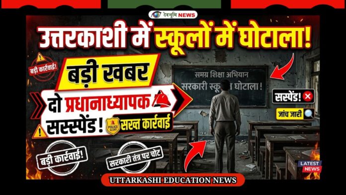 UTTARKASHI EDUCATION NEWS