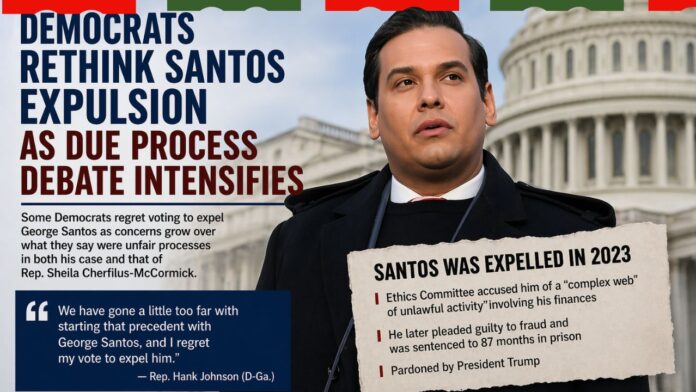 Democrats Reconsider George Santos Expulsion