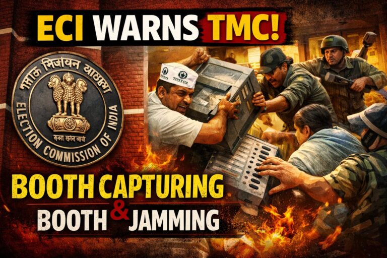 Election commission of India warns TMC