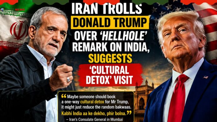 Iran Trolls Donald Trump Over ‘Hellhole’ Remark on India