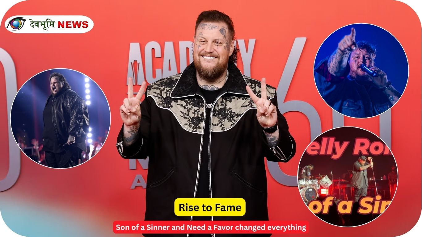 Jelly Roll performing Son of a Sinner live at awards show