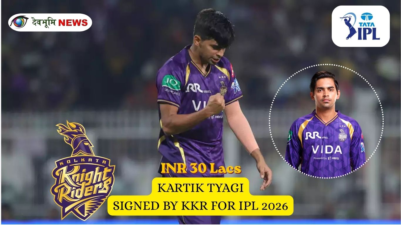 Kartik Tyagi Kolkata Knight Riders IPL 2026 comeback image