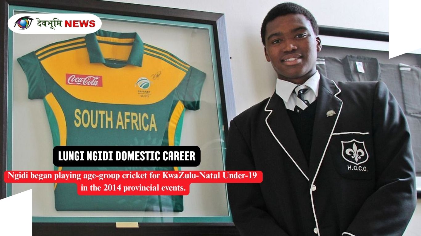 Lungi Ngidi biography