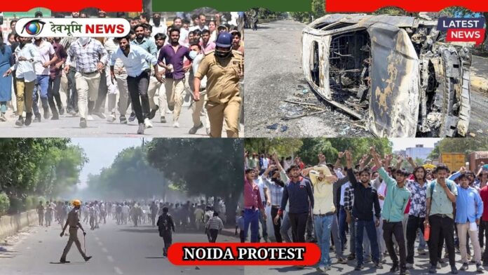 NOIDA PROTEST
