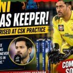 MS Dhoni Stuns Fans at CSK Practice, Says Aditya Tare