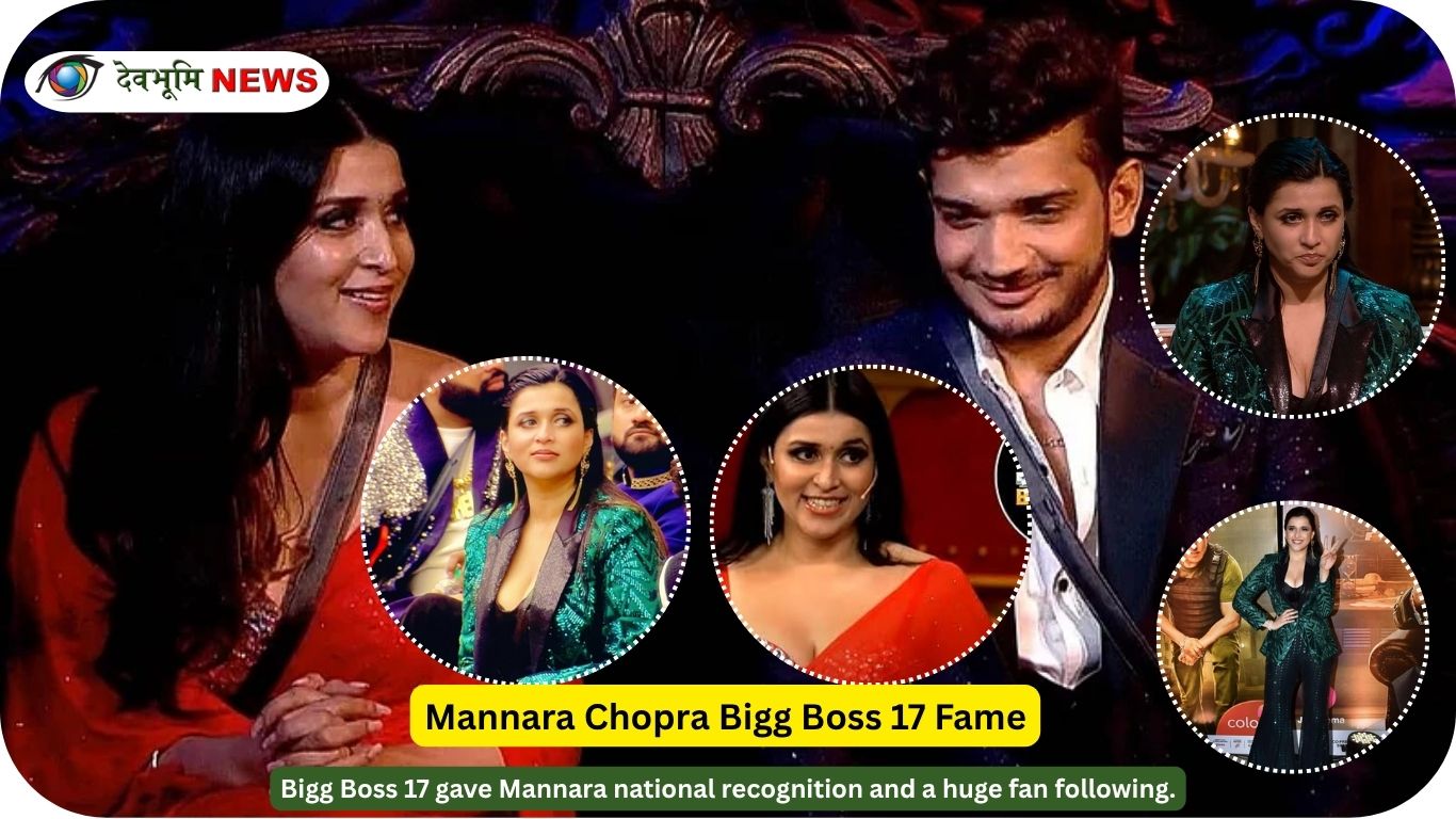 Mannara Chopra Bigg Boss 17 contestant glamorous look
