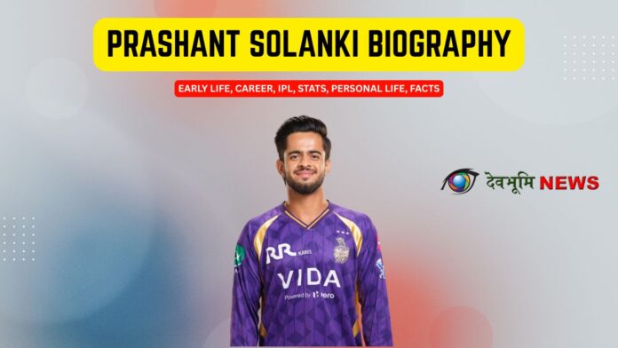 Prashant Solanki biography