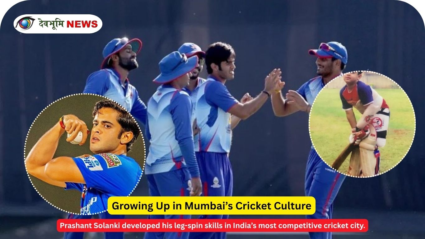 Prashant Solanki early life Mumbai cricket academy training image