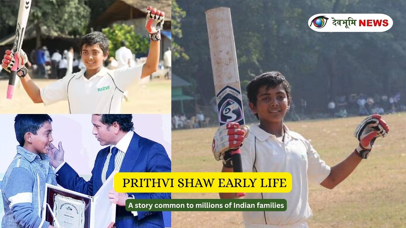 Prithvi Shaw Biography