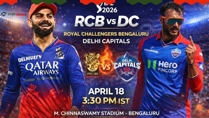 RCB vs DC