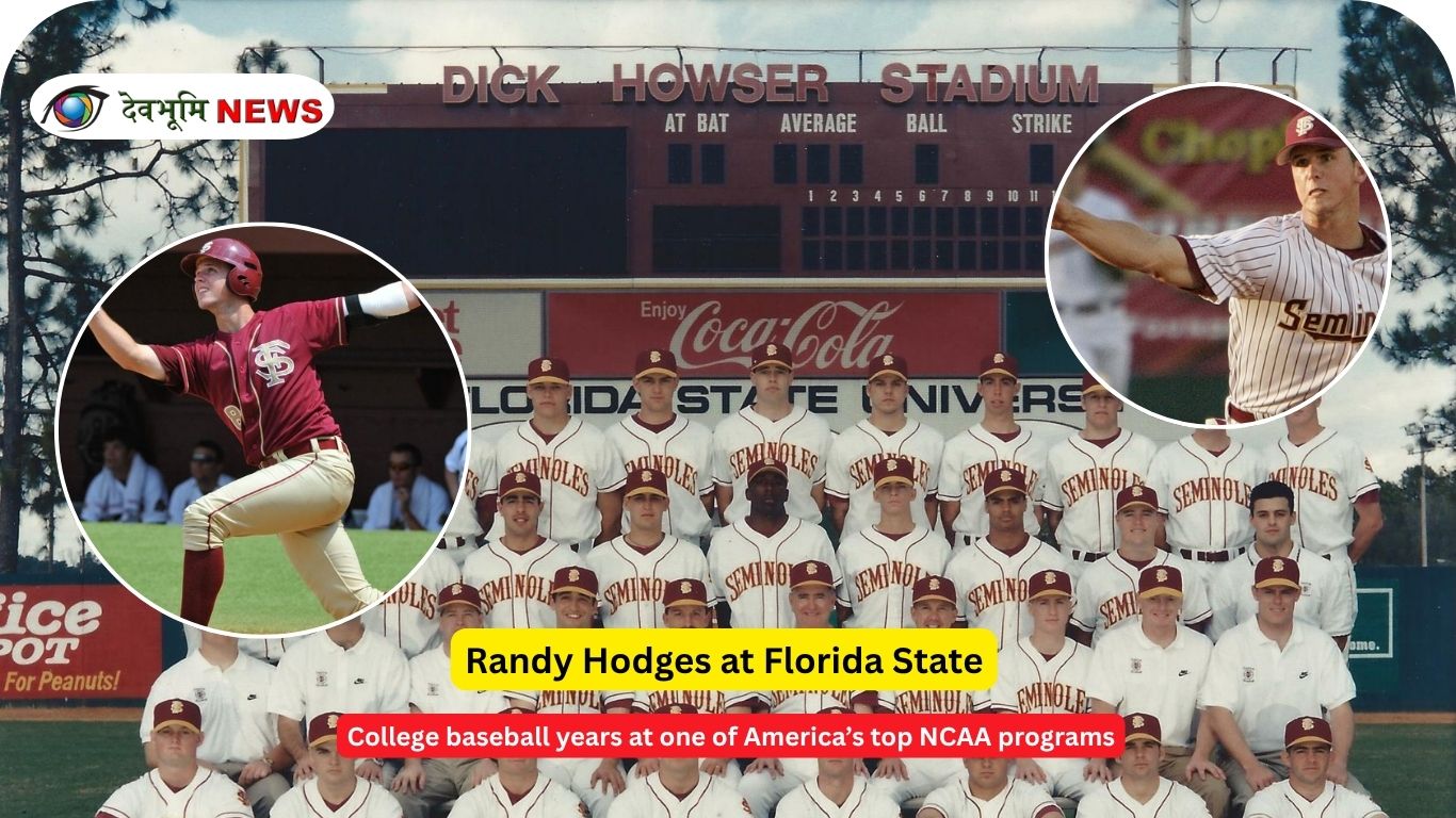 Randy Hodges Florida State University baseball career image