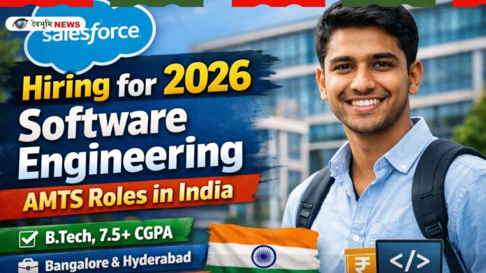 Salesforce Opens Applications for 2026 Software Engineering AMTS Role in India
