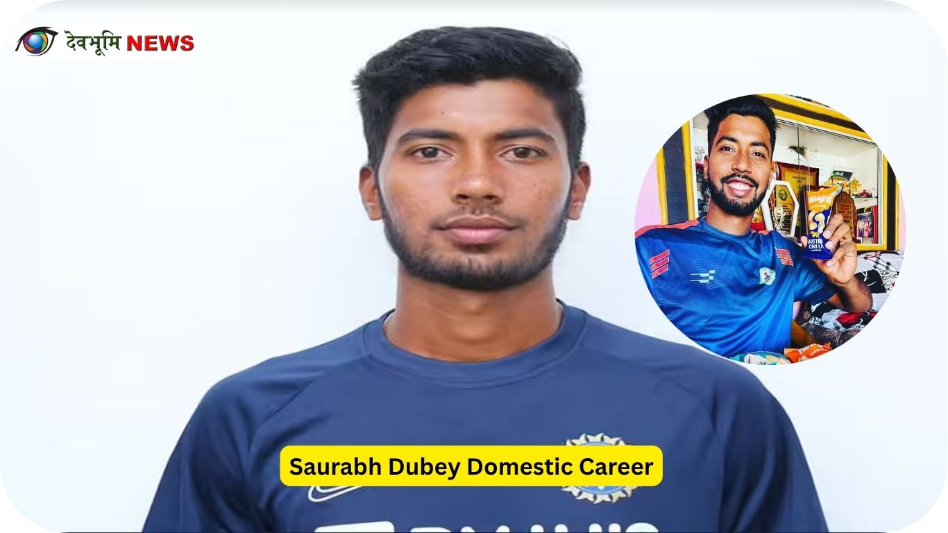 Saurabh Dubey domestic career
