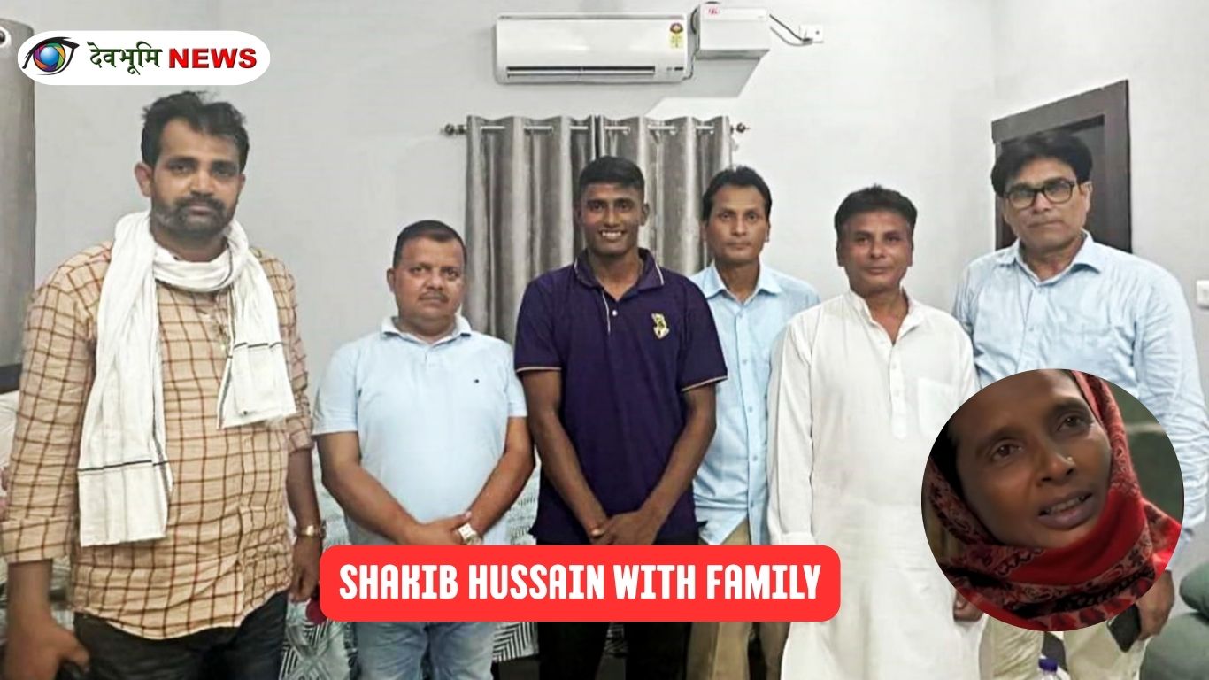 Shakib Hussain family