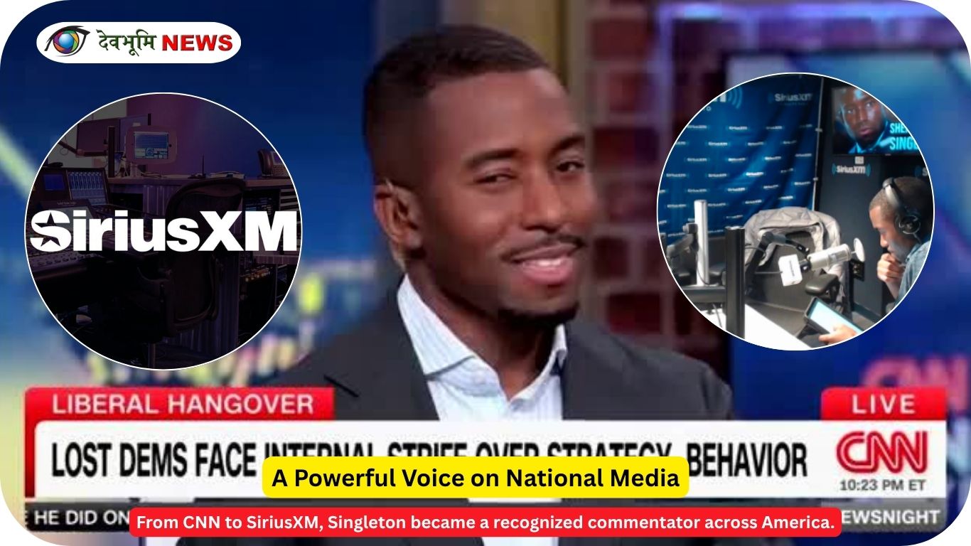 Shermichael Singleton CNN MSNBC Fox News SiriusXM media career image