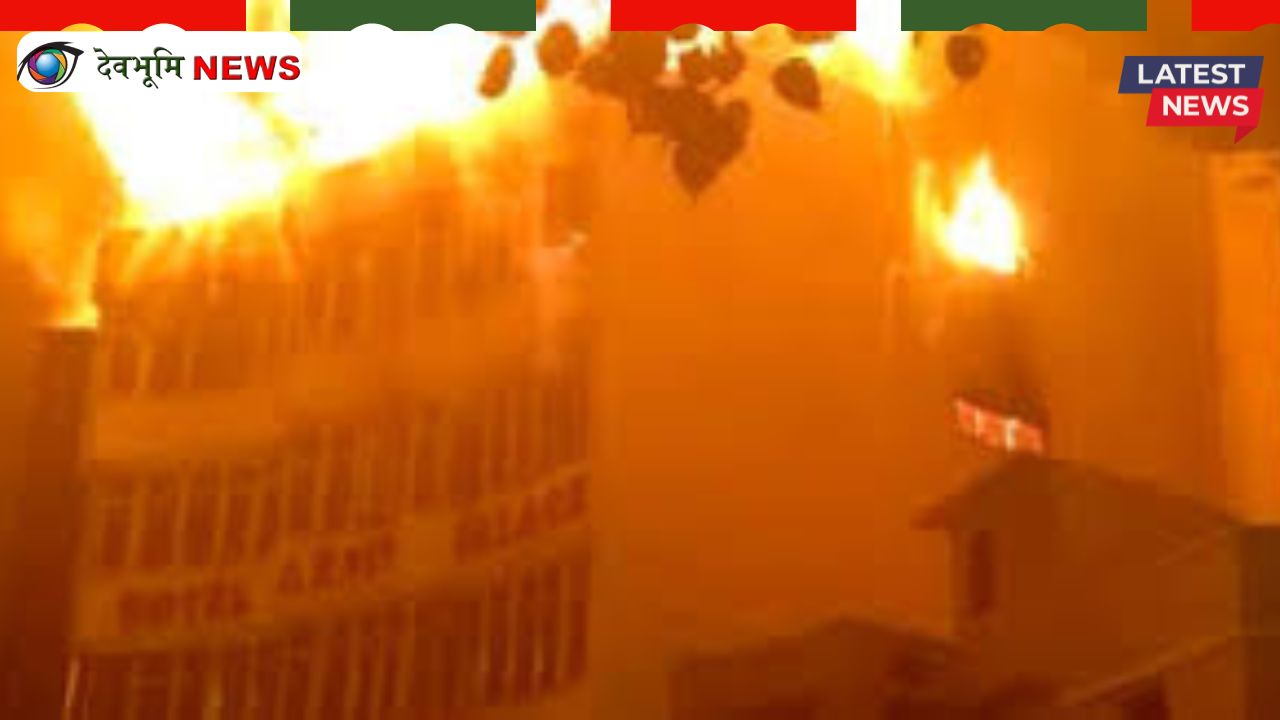 Shocking Fire in Delhi Hotel Basement