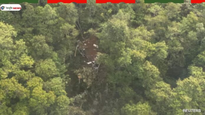 Shocking Helicopter Crash in Indonesia