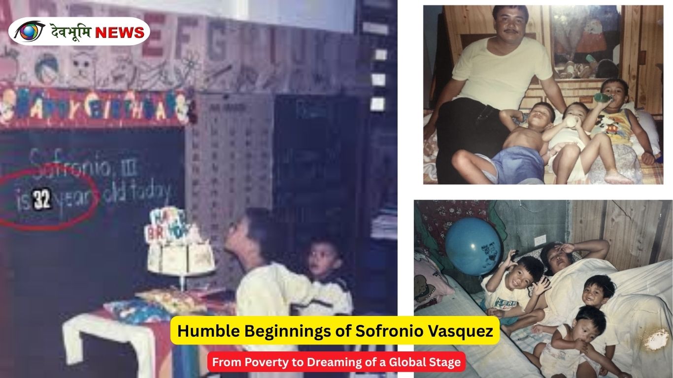 Sofronio Vasquez early life childhood Philippines biography image