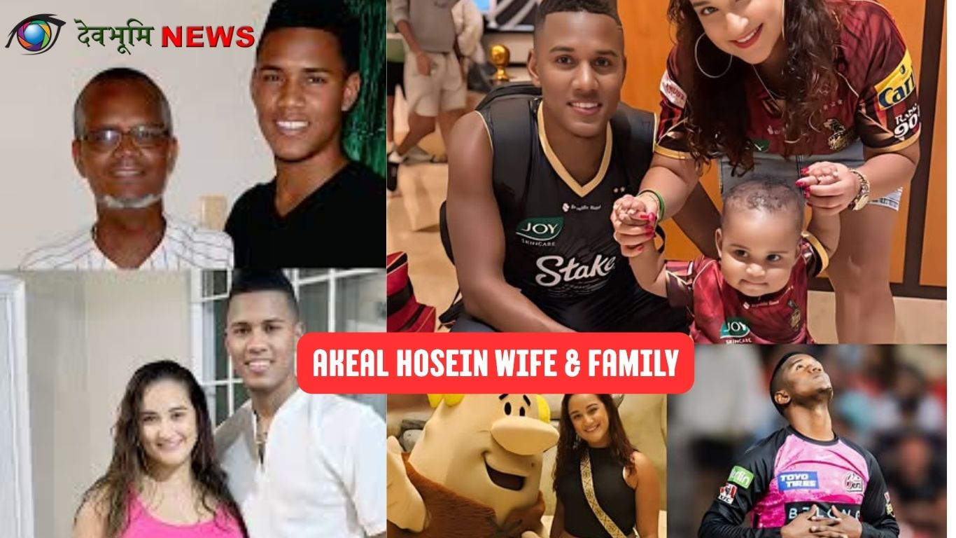 Akeal Hosein Family & Wife