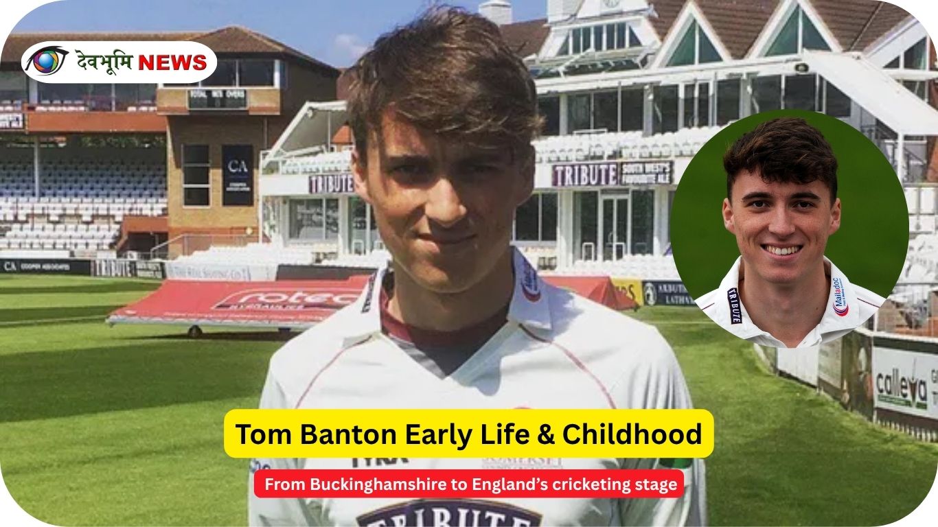 young Tom Banton childhood photo or school cricket
