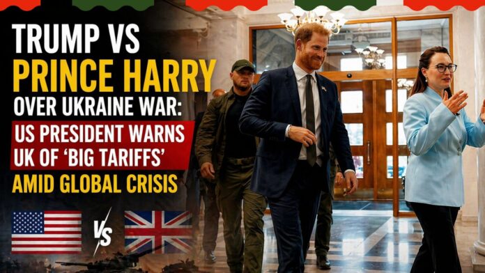 Trump vs Prince Harry Over Ukraine War