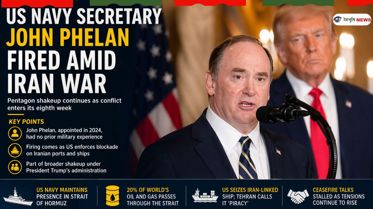 US Navy Secretary John Phelan