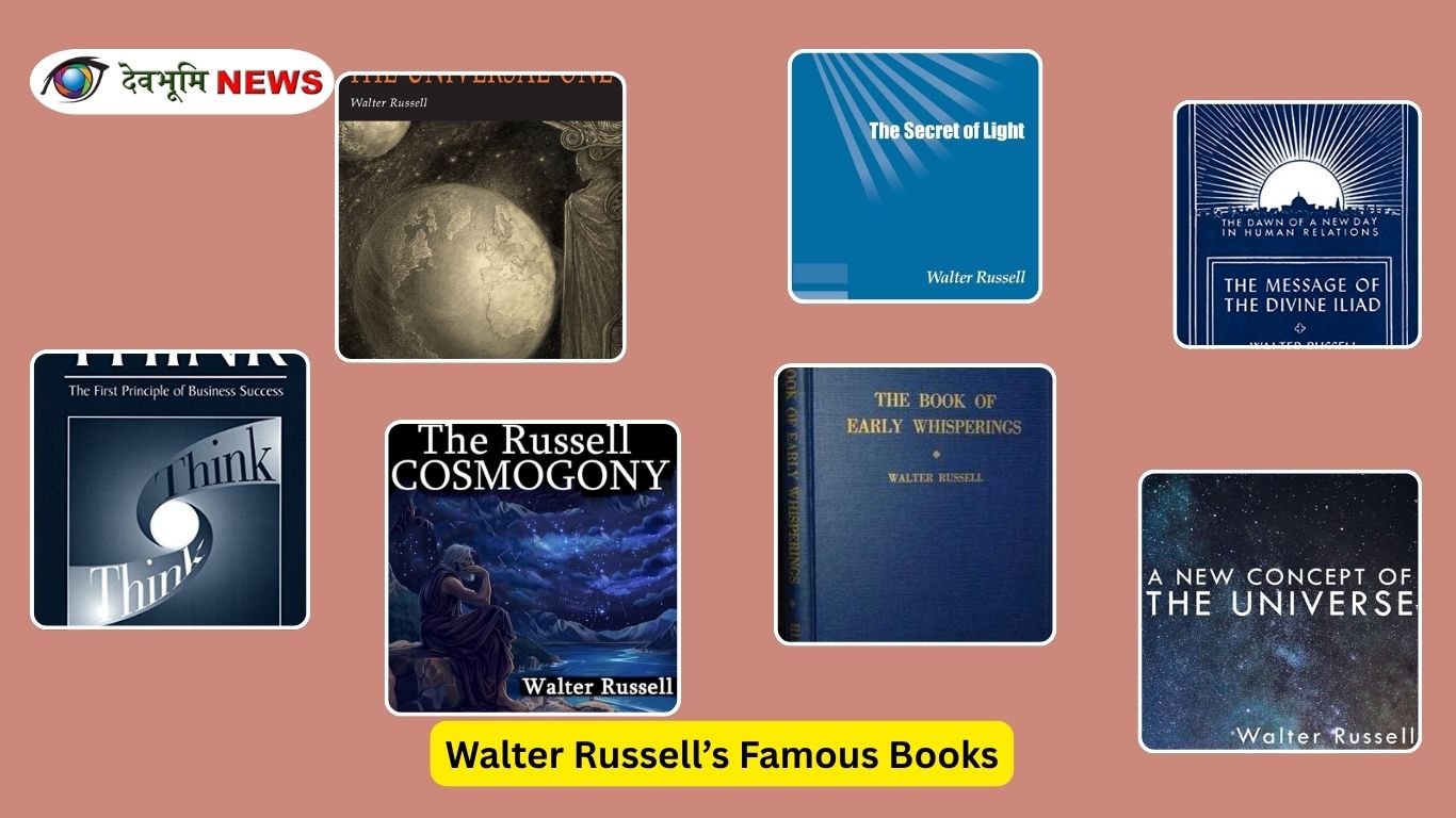 Walter Russell books The Universal One Secret of Light publications