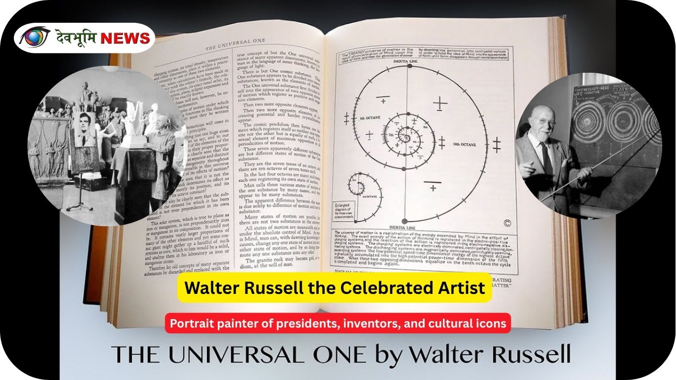 Walter Russell painting portrait artwork sculptor famous artist
