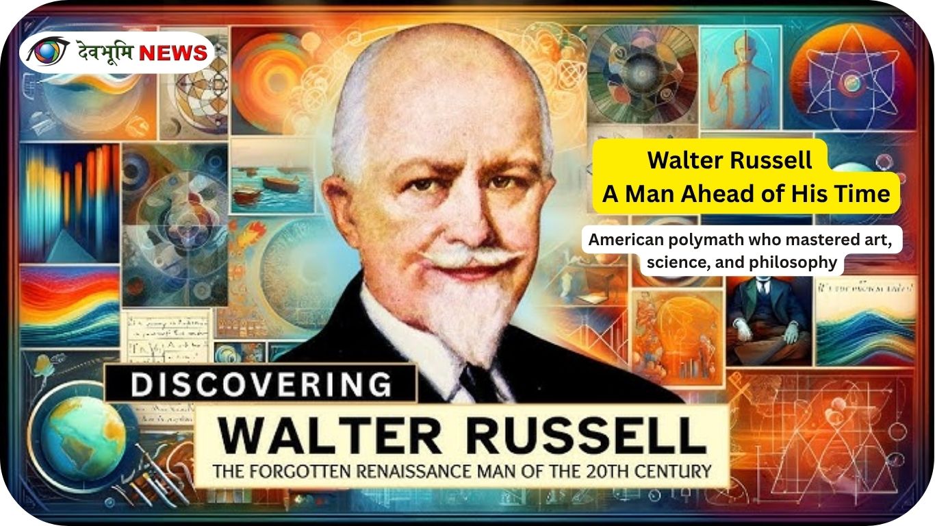 Walter Russell young portrait American polymath painter philosopher