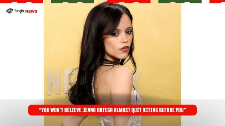 “You Won’t Believe Jenna Ortega Almost Quit Acting Before You”