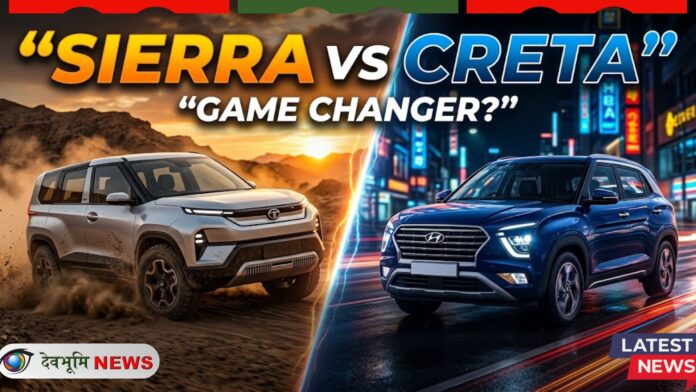 Tata Sierra vs Hyundai Creta