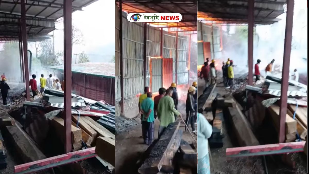 UTTARKASHI PIRUL PLANT FIRE