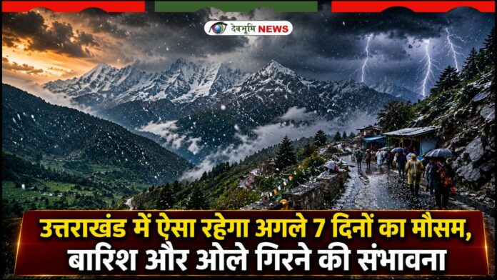 UTTARAKHAND WEATHER ALERT