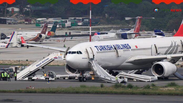 Turkish Airlines Plane Evacuated After Smoke Seen From Landing Gear in Nepal