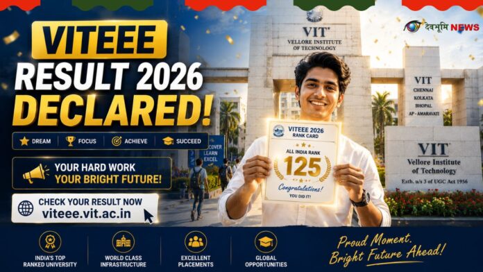 VITEEE Result 2026