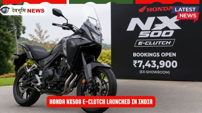 Honda NX500 E-Clutch launched in India