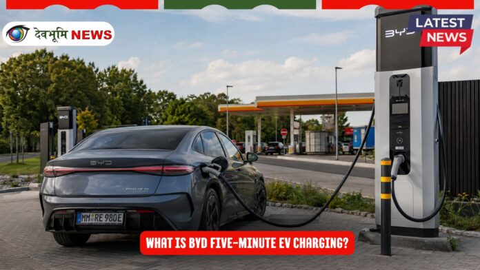 BYD five-minute EV charging