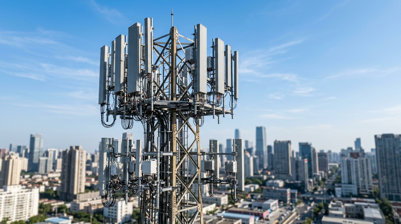 5G कैसे काम करता है टावर बेस स्टेशन