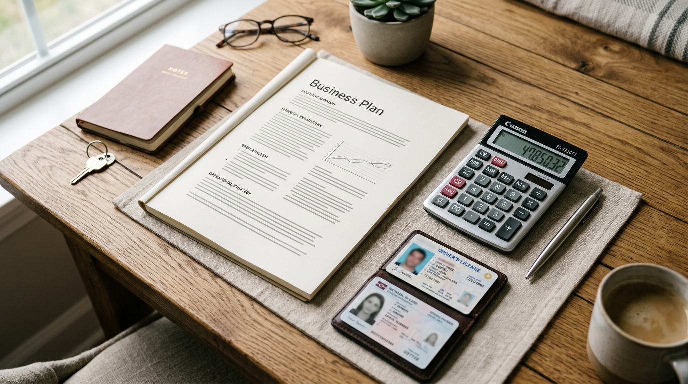 Business Loan for Startups ka business plan aur documents setup
