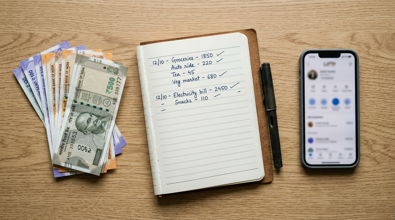 Cash vs Digital Payment Spending ka research aur notes ke saath