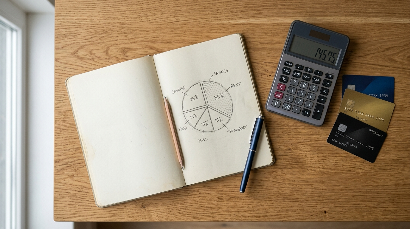 Credit Score Factors Explained ka pie-chart breakdown notebook mein