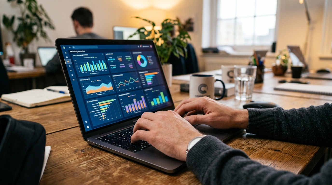 Digital Marketing Kya Hai analytics dashboard