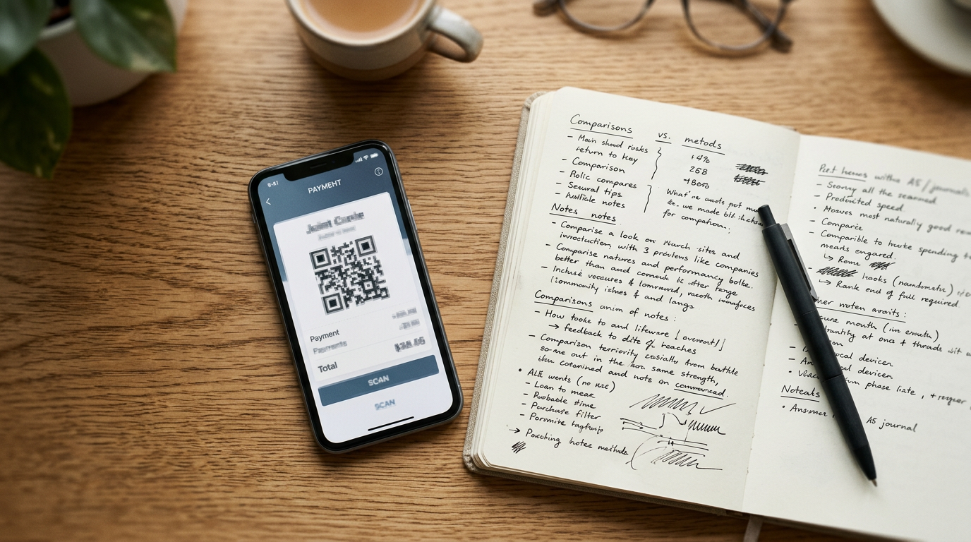 Digital Rupee CBDC Explained ka QR code aur comparison notes setup