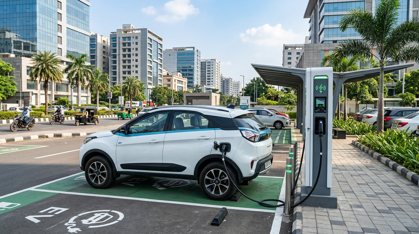 Electric Vehicles (EV) charging station India