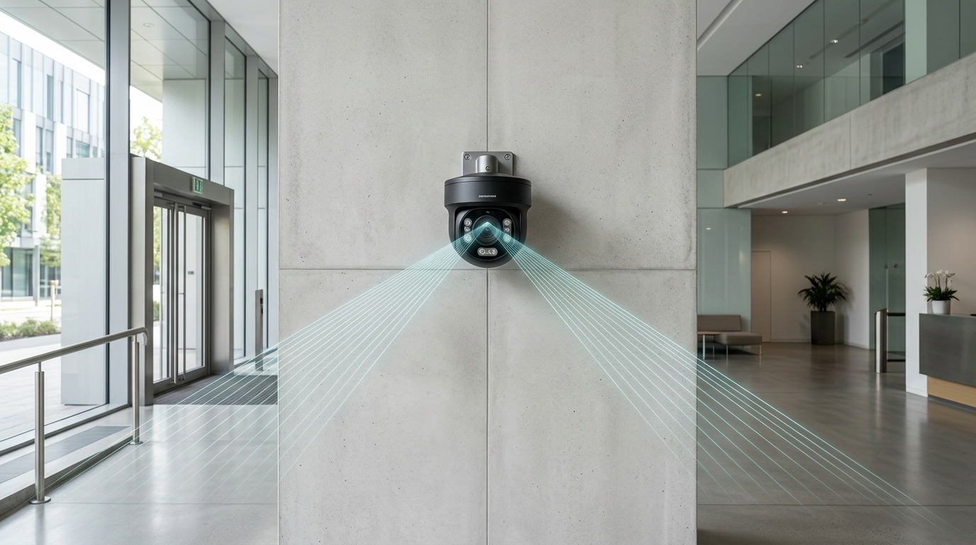 Face Recognition Technology security camera scanning