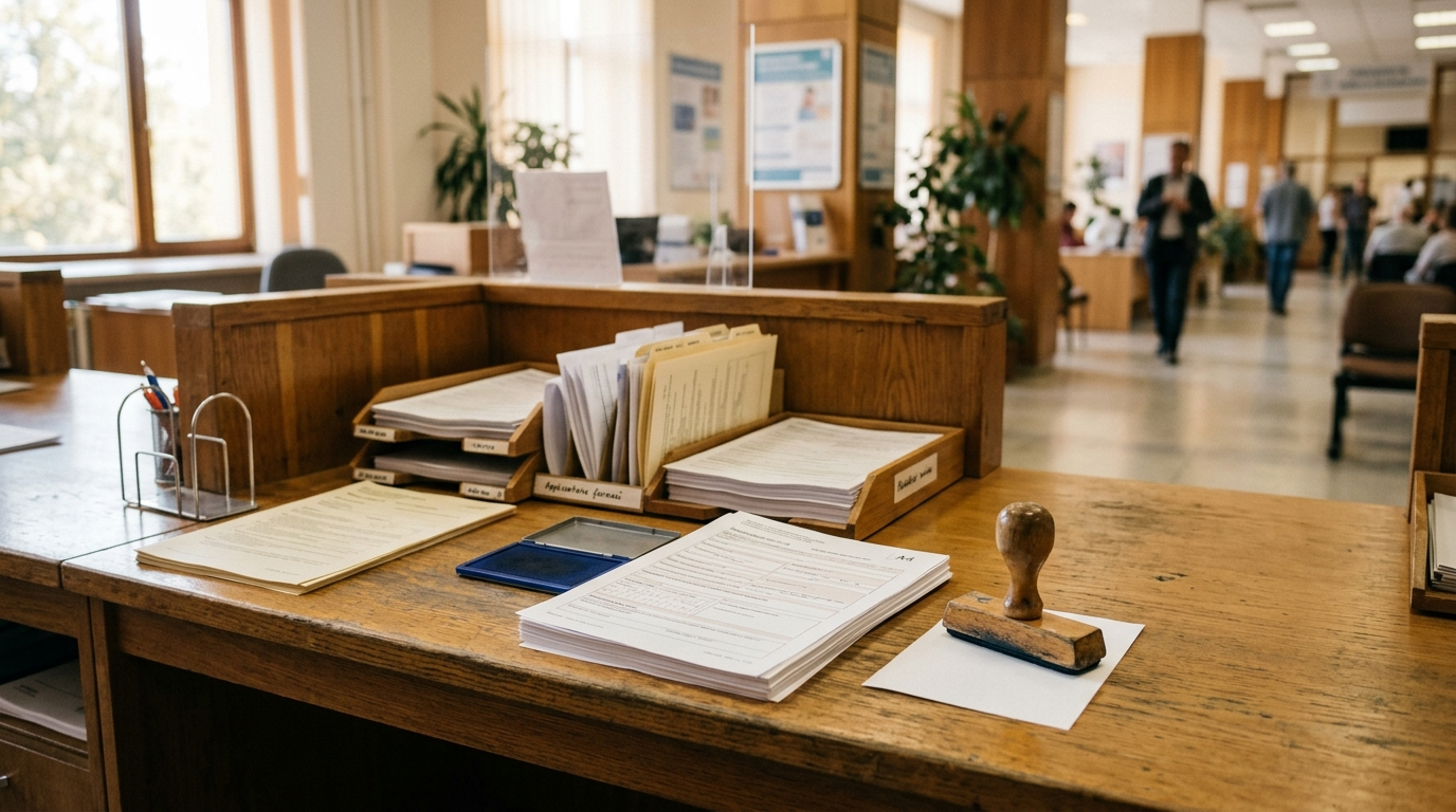 Family ID registration office documents