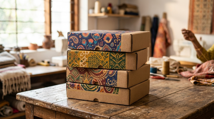 Customized Packaging Business के लिए रंगीन कस्टम पैकेजिंग बॉक्स