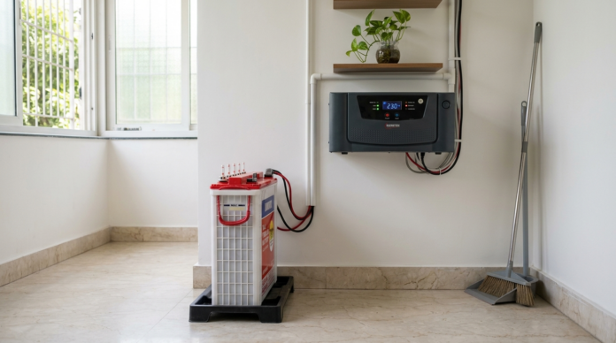 Home Inverter setup utility corner
